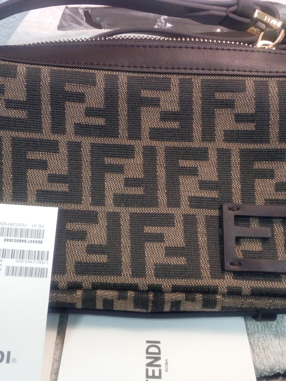Fendi Monogram Clutch